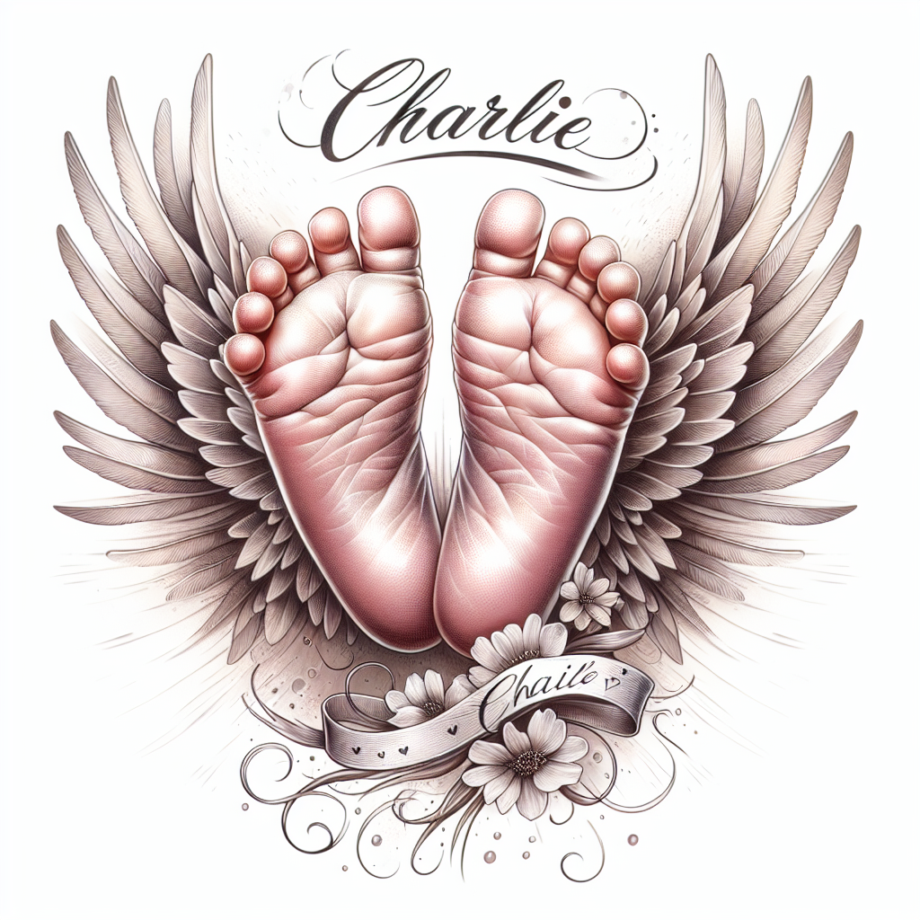 Baby Feet Tattoo Ideas - Charlie